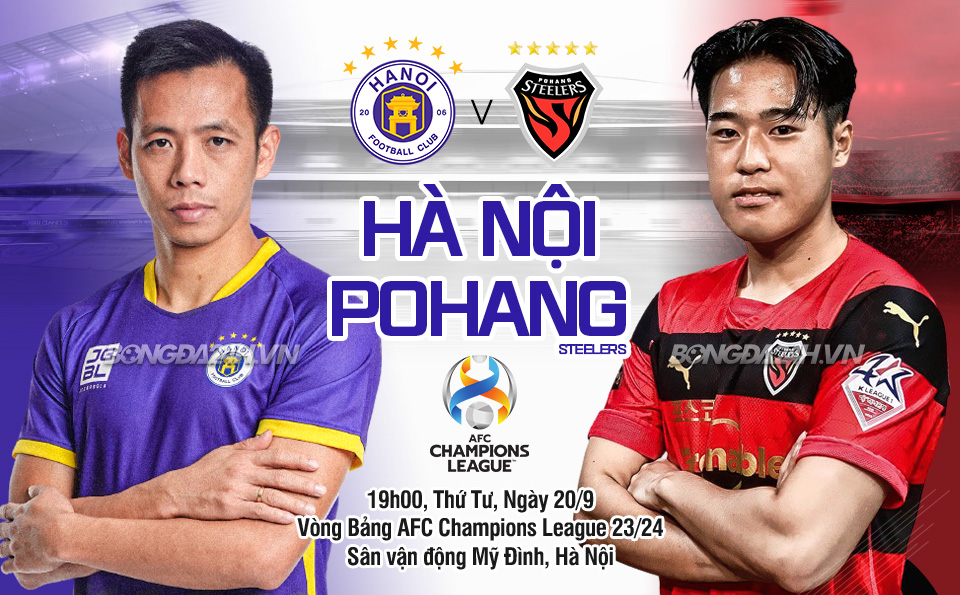 Nhan dinh Ha Noi vs Pohang Steelers