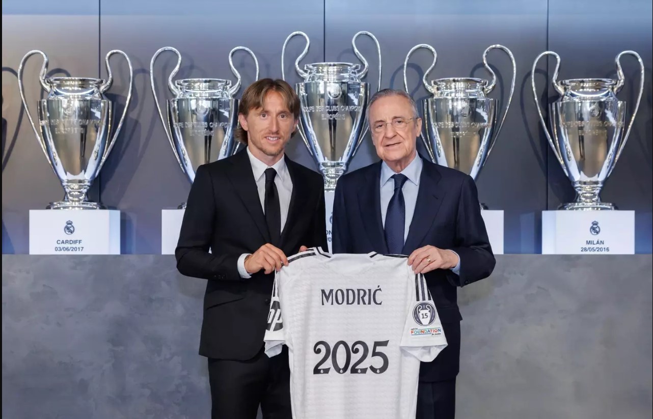  Luka Modric phá kỷ lục tồn tại 58 năm tại Real Madrid