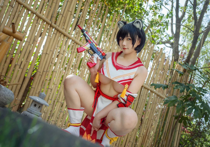  Cực phẩm Cosplay Kasuga Tsubaki từ Blue Archive khiến anh em mất ngủ